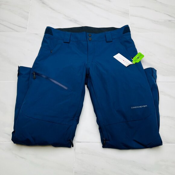 Obermeyer Ski Trousers Force 'Midnight Navy' 25071-24063 Multi Size - Picture 1 of 5